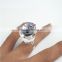 Professional Eyelash Crystal Glue Ring Finger Ring Adhesive Glue Pallet
