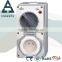 IP66 SAA Industrial Waterproof electrical Surface mount custom Switched socket outlets