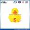 Professional manufacture cheap promotional rubber duckbath toys with squeak