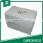 RECYCLED PAPER CARTONS WHITE CORRUGATED CARTON BINS