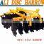 65Mn steel 3-point disc harrow for sale with ISO certificate