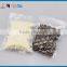 Three-side sealed clear vacuum bag with tear mouth