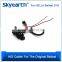 Universial Xenon Auto single beam hid socket relay vehicle electrical light bar wire harness with switch