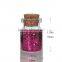 Fine Shiny Rose Color Nail Glitter Powder For Nail Art Decoration