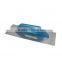 400x130x0.7mm stainless steel blade silver blue wooden handle Plastering trowels Plastering Tilling Construction tools