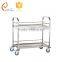 Stainless Steel Clearing Trolley with Deep Bowl