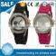High quality silicone miyota movt japanese chronograph wrist watches
