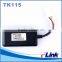 Mini Motorcycle TK115 Vehicle GPS Tracker anti theft system watch LBS+SMS/GPRS GSM Alarm