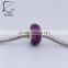 Beautiful woman jewelry Chunky cubic zirconia element glass bead