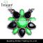 Fashion necklaces 2016 green black resin flower pendant alloy chains choker pendant necklace jewelry fashion
