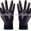 Finger or Palm PU Coated Nylon Gloves