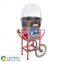 2015 Commercial kitchen cotton candy floss machine cover with cart
