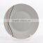 High quality factory directly ceramic porcelain plates, printing ceramic soup plates dishes(SGS BSCI cetificate)