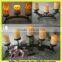 cheap led iron table standing plastic candle holder
