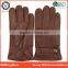 Winter Warm Men's Handsewn Deerskin Leather Driving Gloves