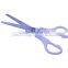 2016 new style red sharp student safety scissors