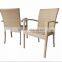 Deluxe Aluminum Frame Wicker Garden Chairs/ Outdoor Furniture PE Rattan Chairs