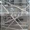 Aluminum scaffolding movable working tower