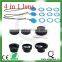 Magnetic 4in1 Fish eye+Telephoto+Wide Angle+Micro Lens for iPhone 5