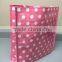 100% Recycle Polka Dot Design Gift Bag Reusable