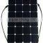 100W flexible solar panel for greenhouses, motorhome, boats, RV