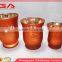 High quality small glass candle holder wholesale 2016