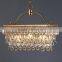 Factory price contemporary antique table crystal lamp drop chandelier