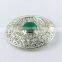 Exotic !! Filigree Green Onyx 925 Sterling Silver Pendant, 925 Sterling Silver Jewellery, Online Silver Jewellery