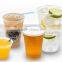 PET Clear Disposable Plastic Iced Tea Cup With Lids China Manufacturer