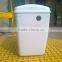 9 liter capacity SPLASHWORKS Compact PVC cistern