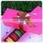 New luxury cardboard printed macaron box packaging, papercolorful macaron food packaging, paper macaron box