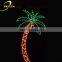 Hot sale neon palm tree lighted artificial tree
