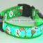 Adjustable Pet Dog Collar Lovely Christmas Flashing LED Safety Puppy Supplies