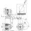 security lock of cam lock 10mm for cupboard lock