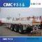 CIMC JSOT Landing Leg Flatbed Trailer With Dropside/Box Cargo Truck Traler
