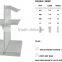 Metal Single side Retail display / Double side Retail Display / Pegoard Supermarket Shelves