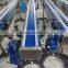 Plastic modular belt conveyor for vegetable industry