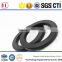 TC60x85x8 double lip NBR rubber covered mechanical metal cased seal