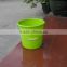 13L plastic bucket cheap with lid handle water bucket