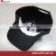 No 3D embroidery plain visor 7.5cm length baseball cap