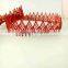China supplier wine red Chemical Lace/Water Dissolving Lace/ Lace in stock2.75 cm wide