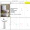 foor mounted and wall mounted both available washing down one piece toilet