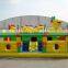 New Kids Inflatable Water Obstacle Race Course Field Slide Jumping House Combo for sale