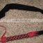 BLACK & RED WHIP FLOGGER DRAGON TONGUE HAND CRAFTED