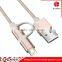 Good quality high speed charging MFI USB cable various colors