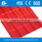Spanish style muti-layer pvc corrugated roofing sheet with ASA resin coating