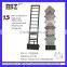floor standing metal display stands for ceramic tiles HSX-S519 ceramic display stands