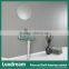 Elegant Luxury Free Standing Glass Basin Bathroom Vanity