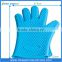 Custom design silicone gloves wholesale silicone oven mitt