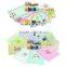 Rope Cartoon Animal Family Wall Paper board frame 9Pcs Photo Frame Hanging Picture Frames